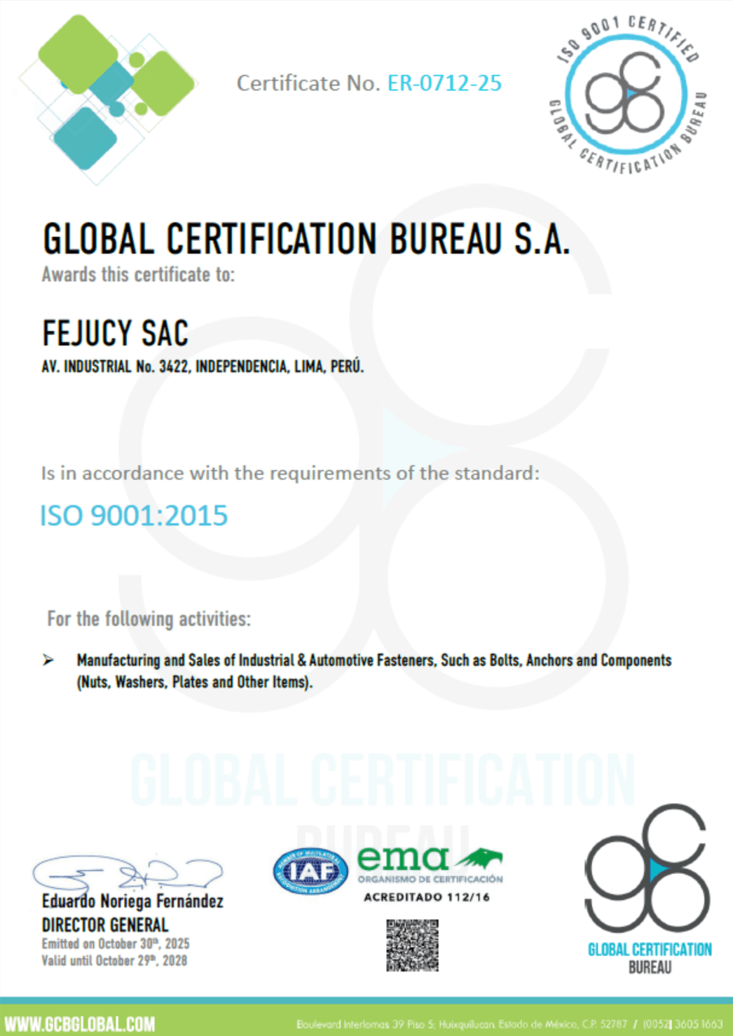 ISO 9001 (English)